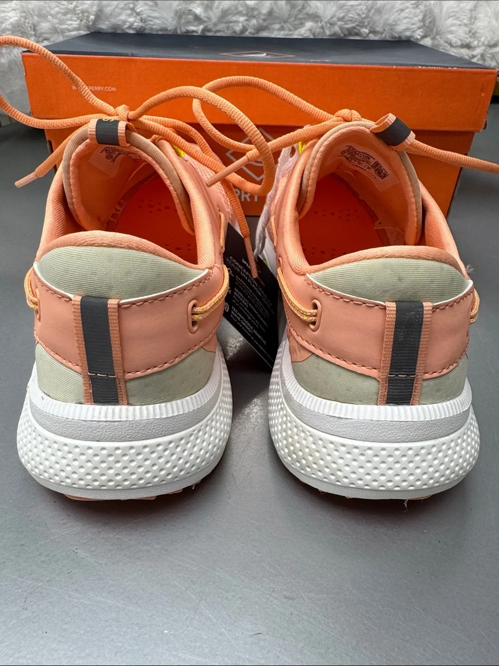 NIB NWT Sperry Coral Mesh Sport Boat Shoe